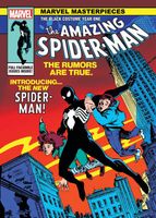 MARVEL MASTERPIECES: AMAZING SPIDER-MAN - THE BLACK COSTUME YEAR ONE GALLERY EDI TION RON FRENZ ORIGINAL FIRST ISSUE COVER Marvel