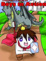 Cover of Toothtown Boys in Action by Tracy Carol Taylor