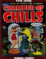 Cover of Chamber of Chills Five Issue Jumbo Comic by Bob Powell