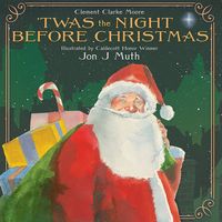Cover of 'Twas the Night Before Christmas by Jon J. Muth