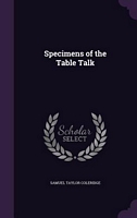 Specimens Of The Table Talk