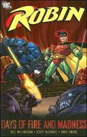 Cover of Robin Days of Fire & Madness by Phil Moy