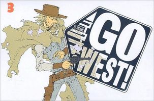 Cover of Go West! Vol. 3 by Yu Yagami
