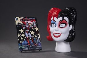 Harley Quinn Book & Mask Set