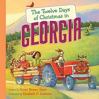 Cover of The Twelve Days of Christmas in Georgia by Susan Rosson Spain