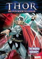 Thor: The Might Hammer Big Best Book to Color with Stickers