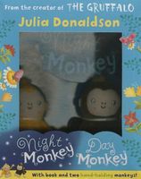 Night Monkey, Day Monkey Book and Plush Gift Set