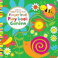 Baby's Very First Fingertrail Play book Garden