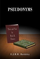 Cover of Pseudonyms by E.J.B.B. Bardsley