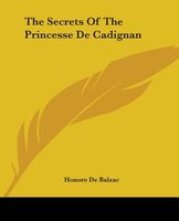 The Secrets Of The Princesse De Cadignan