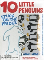 10 Little Penguins Stuck on the Fridge