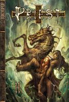 Cover of Priest manga volume 11: Canticle of the Sword by Min-Woo Hyung