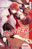 Cover of Hanger Volume 2 manga (English) by Hirotaka Kisaragi