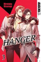 Cover of Hanger Volume 3 manga (English) by Hirotaka Kisaragi
