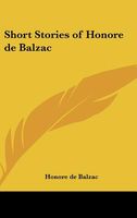 Short Stories Of Honore De Balzac