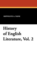 Cover of History of English Literature, Vol. 2 by Hippolyte Aldophe Taine