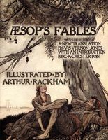 Cover of Aesop's Fables by Arthur Rackham
