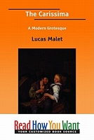 Cover of The Carissima by Lucas Malet