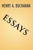 Cover of Essays by Henry A. Buchanan