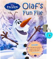 Disney Frozen Olaf's Fun File with Lock & Key