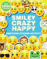 Smiley, Crazy, Happy Emoticon Sticker Activity