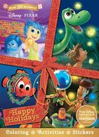 Disney Pixar Christmas Happy Holidays