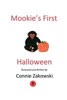 Cover of Mookie's First Halloween by Connie Zakowski