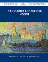 Cover of Dan Carter and the Cub Honor by Mildred A. Wirt