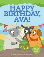 Cover of Happy Birthday, Ava! by Lucy Bell