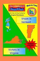 Cover of Vermont/Virginia: Vroom in Vermont/Victory in Virginia by Angela Randazzo