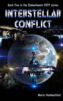 Cover of Interstellar Conflict by Maria Hammarblad