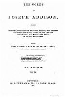 Joseph Addison's Latest Book