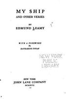Cover of My Ship, and Other Verses by Edmund Leamy