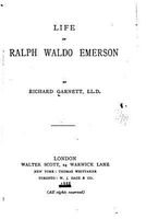 Cover of Life of Ralph Waldo Emerson by Richard Garnett