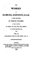 The Works of Samuel Johnson - Vol. X