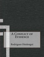 Cover of A Conflict of Evidence by Rodrigues Ottolengui