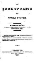 Cover of The Bank of Faith and Works United by Dorothy Ripley