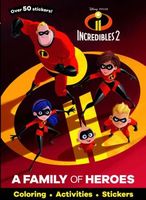 Disney Pixar Incredibles 2 Heroes and Supervillains