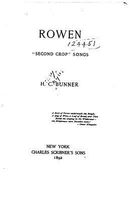 Rowen, Second Crop Songs