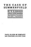Cover of The Case of Summerfield by W.H. Rhodes