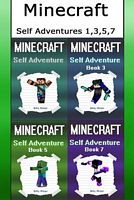 Minecraft: Self Adventures Choose Your Own Minecraft Path 4 in 1 Book
