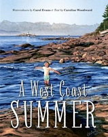 Cover of A West Coast Summer by Caroline Woodward