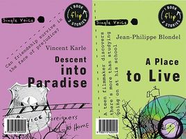 Cover of Descent into Paradise and a Place to Live by Vincent Karle