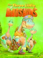 Cover of The Three Little Dinosaurs by Jim Harris
