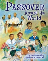 Cover of Passover Around the World by Tami Lehman-Wilzig