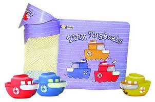 Tiny Tugboats Bath Book