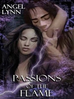 Cover of Passions of the Flame by Angel Lynn