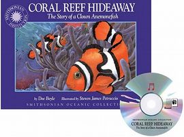 Cover of Coral Reef Hideaway: The Story of a Clown Anemonefish by Peter Thomas