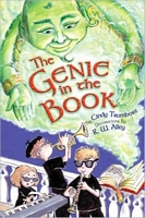 Cover of The Genie in the Book by Cindy Trumbore