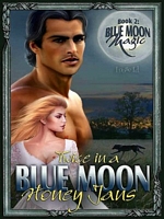 Cover of Twice in a Blue Moon by Honey Jans